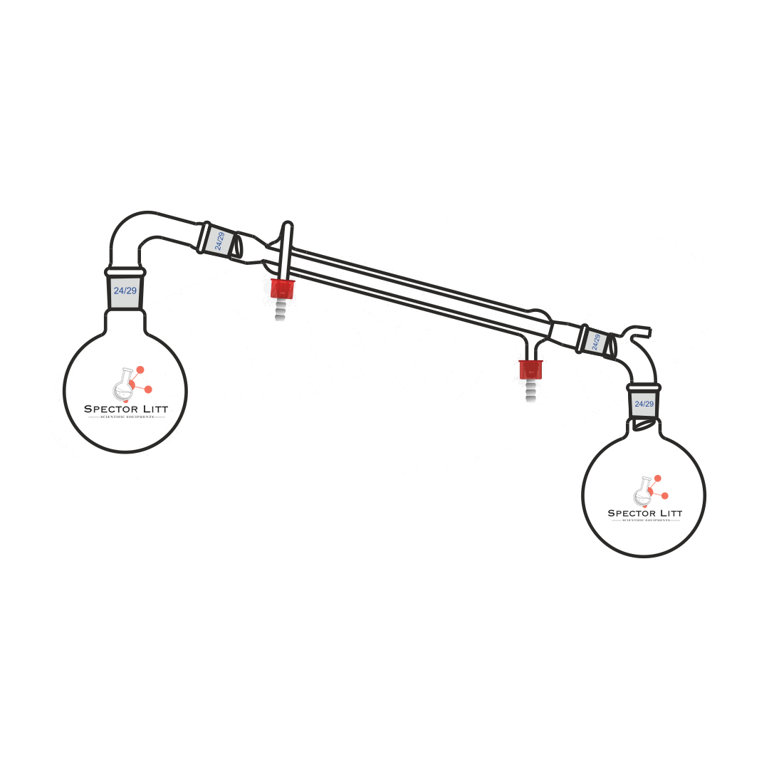 Solvent Recovery Assembly with Liebig Condenser